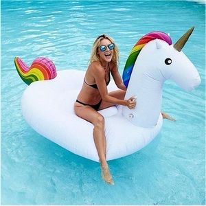 Large Inflatable Unicorn Pool Float
